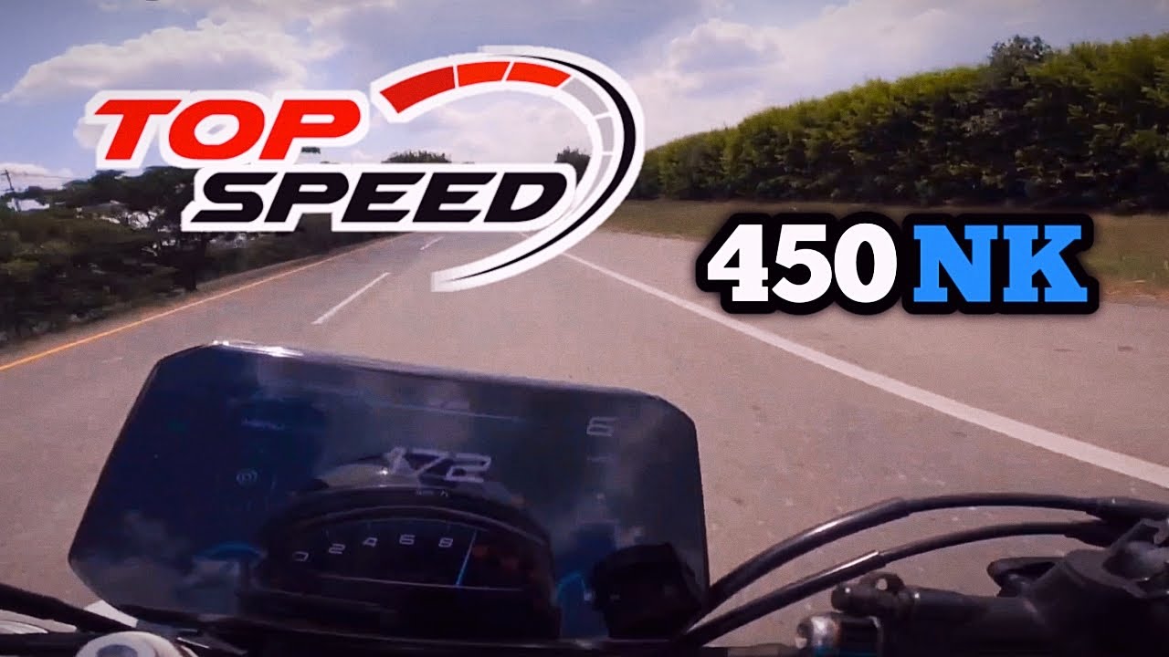 TOP SPEED DE LA CF MOTO 450 NK🔥/ ¿CUANTO MARCARA?/ ¿VALE LA PENA? 👈🏻🤔