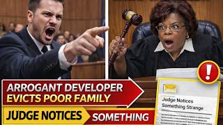 Arrogant Developer Evicts a Poor Family — But the Judge Notices Something Strange Content
