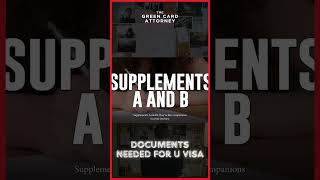 What documents do you need to get a U visa? 🤔💻