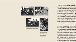 Virtual Tour of Glasnost and Folk Culture 1