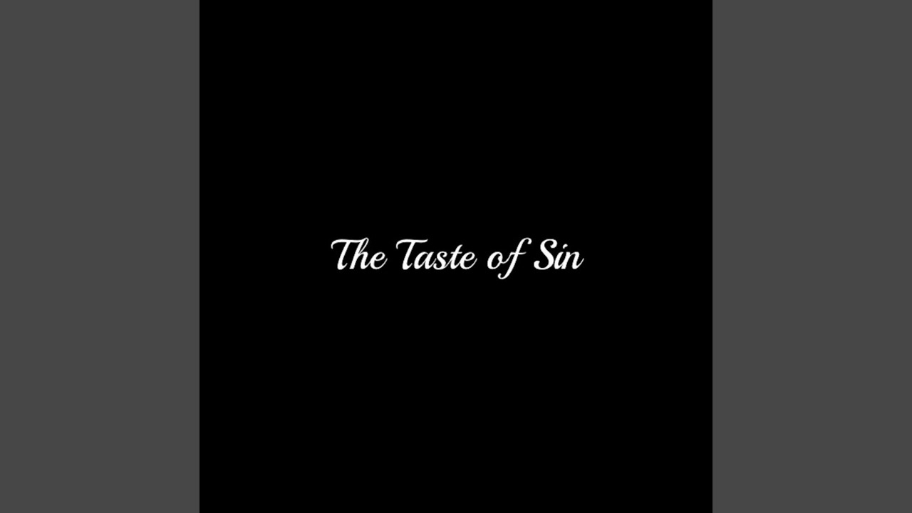 The Taste of Sin (feat. Anna Stevenson)