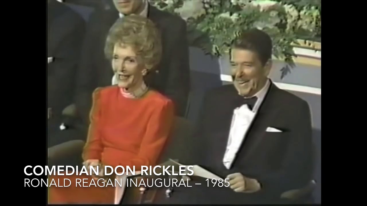 Presidential Moments Comedian Don Rickles teasing Ronald Reagan YouTube