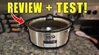 Honest Review & Test of Crockpot 8 Quart Slow Cooker!