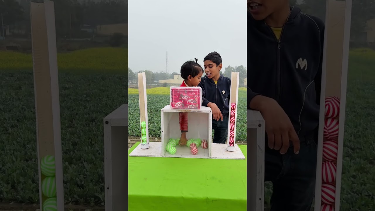 Match the colour ball challenge 