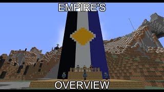 MINECRAFT- (The Cavern Towny)- OVERVIEW OF EMPIRE: [EP 3]