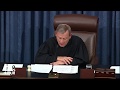 Watch chief justice roberts says he wont break ties during impeachment trial first impeachment