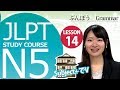 日本語レッスン✍JLPT N5 Lesson 14-3 Grammar 「6. SubjectでV」 do…by subject【日本語能力試験N5】