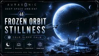 Deep Space Ambient 46 — Frozen Orbit Stillness ❄️ Cold Sleep Calm | AURASONIC