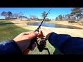 PESCA EN CAMPO DE GOLF SECRETO!!! Reto de Caja Misteriosa