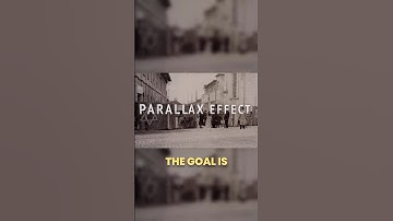 How to create the Parallax Effect used in documentaries #parallax #photography #howto