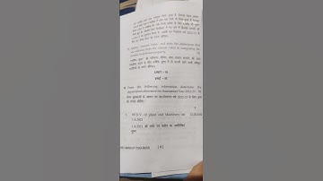 mdu 2022 taxation law-1 questions paper 5th semester b.com( pass course)