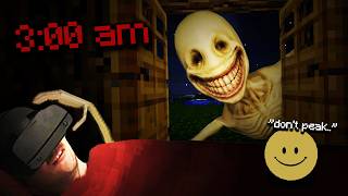 I Slept in VR Minecrafts Verity Mod… It was Horrifying.