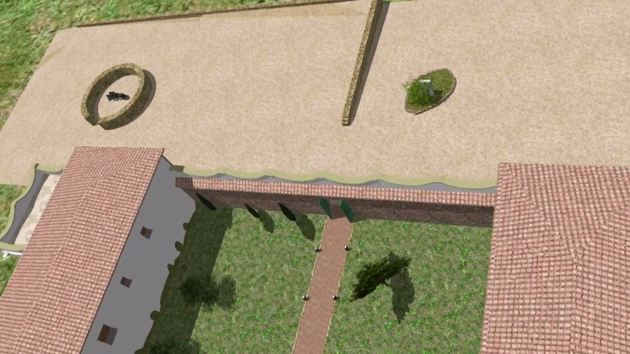 Hotel Balneario de Fuente Podrida repintado blanco