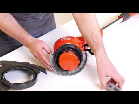 How to assemble the Flymo Contour 500E and 650E grass trimmer