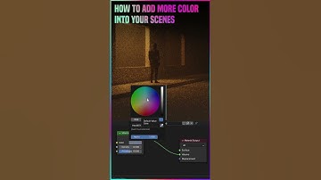 How to add more color to your #blender scenes?