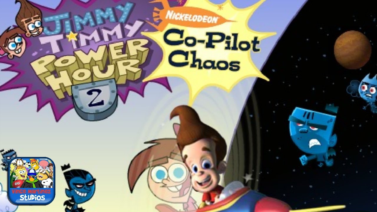 Jimmy Neutron: Co-Pilot Chaos - Whack Anti Fairies And Cross Your Fingers (Nickelodeon Games)