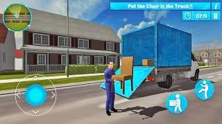 House Movers Job Simulator #3 - Packers & Movers Transport Truck - Android Gameplay screenshot 4