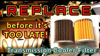 HOW TO REPLACE THE TRANSMISSION COOLER FILTER OF A 2015 LANCER