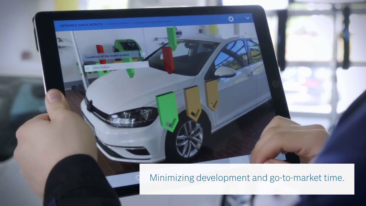 En Bosch Augmented Reality For The Automotive Workshop Youtube