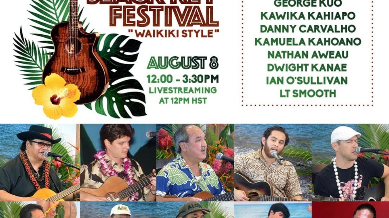 39th Annual Hawaiian Slack Key Guitar Festival "Waikiki Style" YouTube
