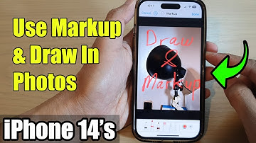 iPhone 14/14 Pro Max: How to Use Markup & Draw In Photos