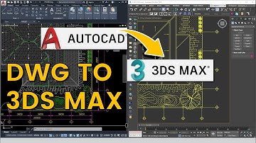 Fast Copy Paste DWG to 3ds Max - Eris Graphic