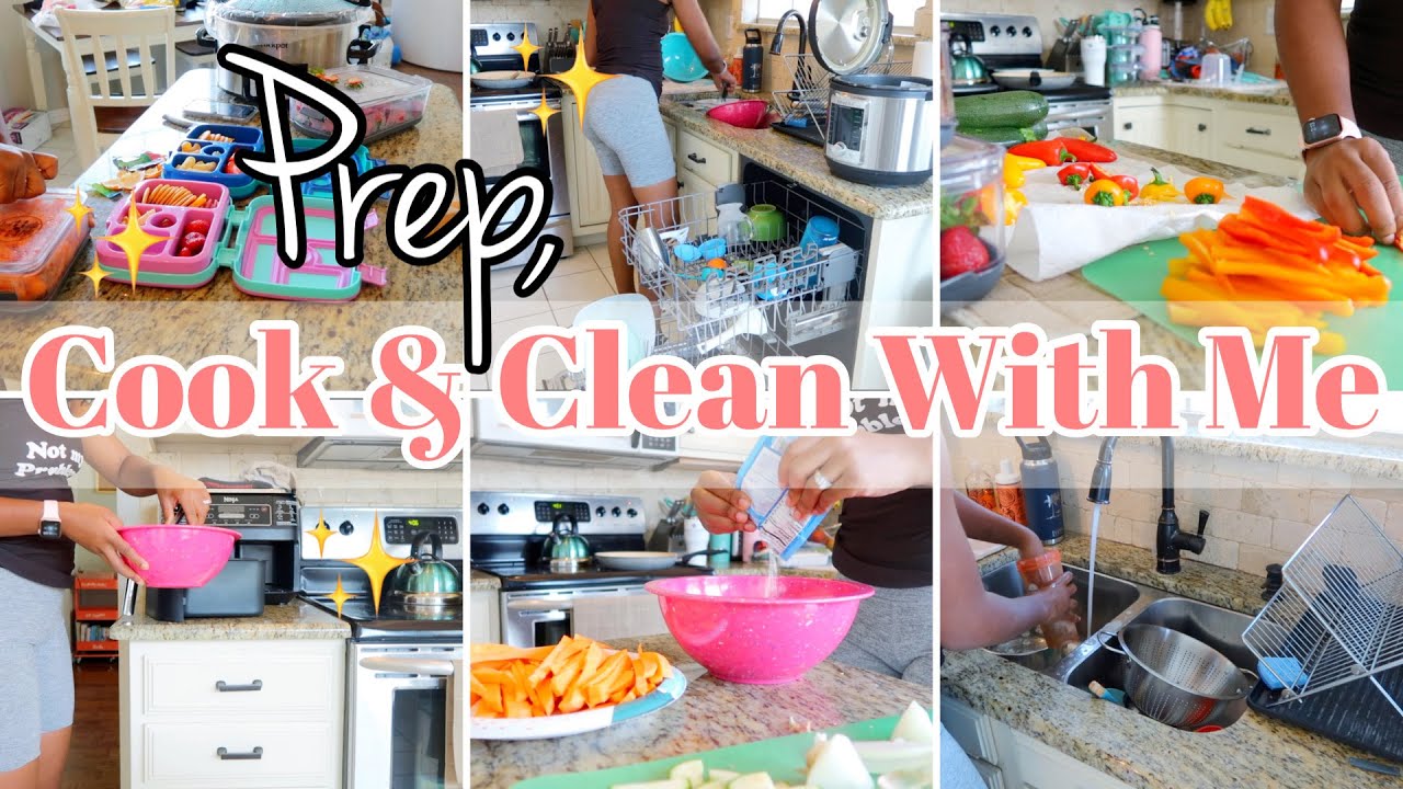 COOK AND CLEAN WITH ME 2021| GETTING THINGS DONE | CLEANING MOTIVATION