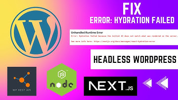 How to Fix Error: Hydration failed in React OR NextJS
