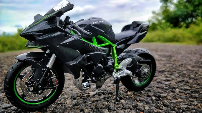 Kawasaki NINJA H2R 😍 Unboxing of Diecast Model | Model Bikes | Maisto 1:12  Scale Model - YouTube