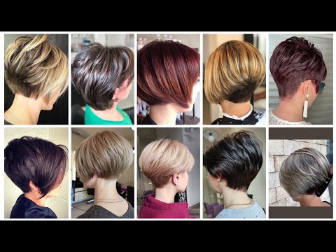 Short Stacked Bob Haircuts