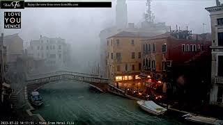 Terryfing storm in Venice