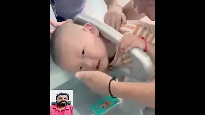 baby head stuck in chair #youtubeshorts #shorts #short