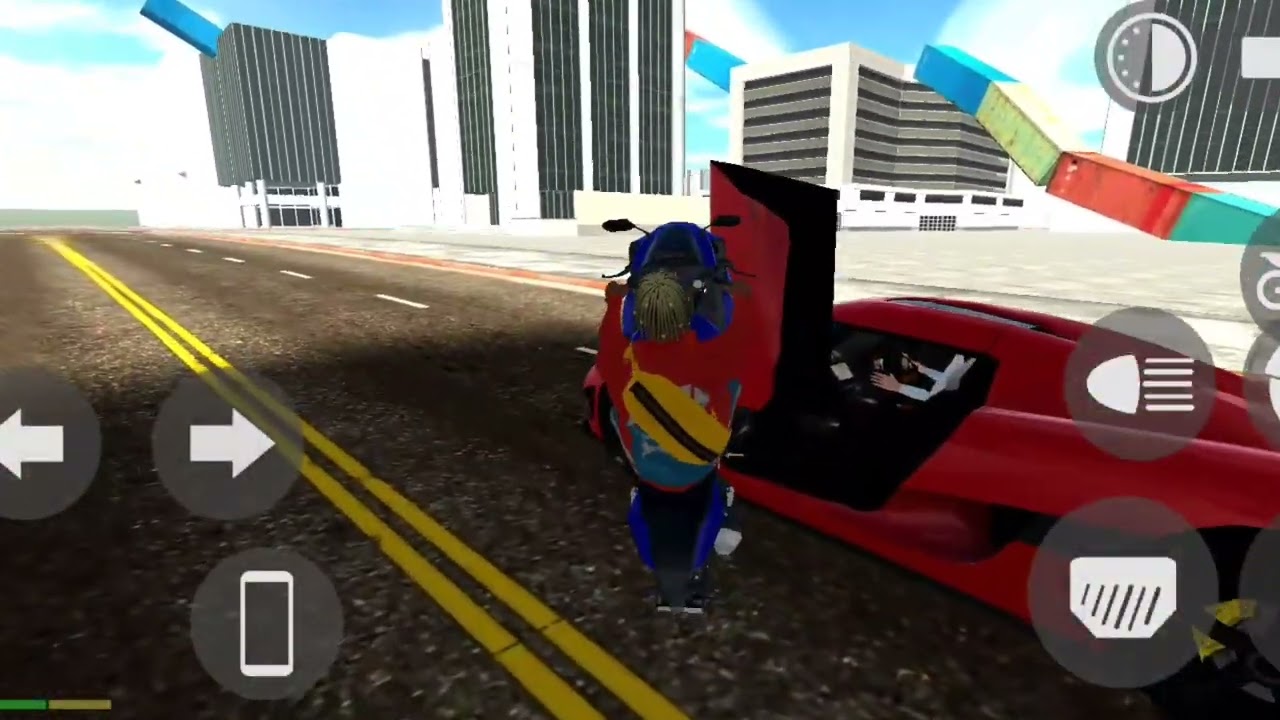 Indian bike driver 3d R15 😱