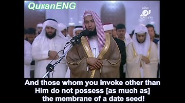 Adel Rayan  عادل ريان   Surah Fatir 13 14 – سورة فاطر  ENG