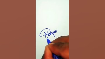 Nayan name signature style ✍️ | N letter signature style #viral #signature #trending #shorts #new