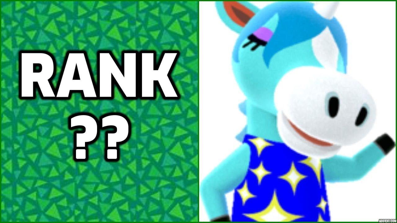 The MOST WANTED Villagers In Animal Crossing New Horizons YouTube