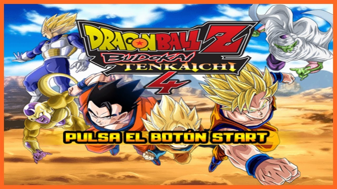 DRAGON BALL Z BUDOKAI TENKAICHI 4 DUBLADO  Dragon Ball budokai Tenkaichi 4  