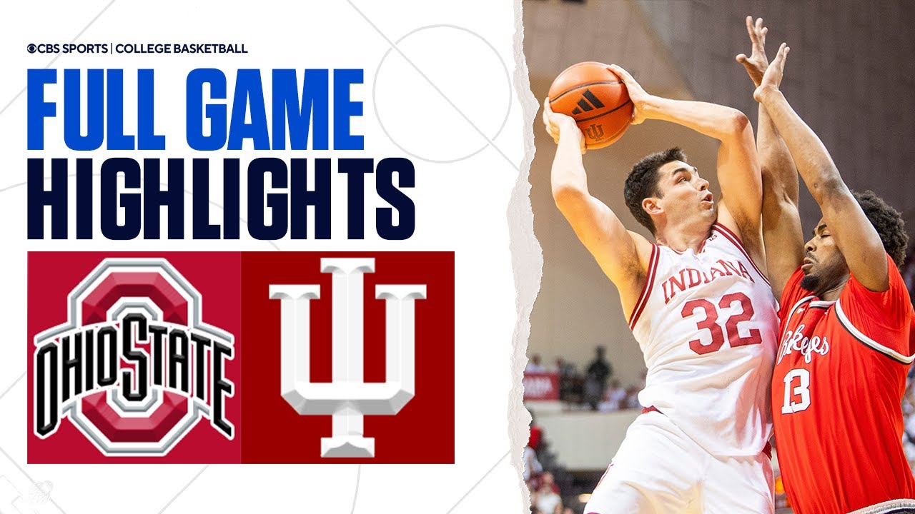 Ohio State Buckeyes vs. Indiana Hoosiers | FULL GAME HIGHLIGHTS - YouTube