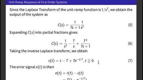 Transient and Steady State Response Analyses Part 2