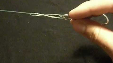 How to Tie a Double Palomar Knot