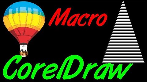 Corel Draw Tips & Tricks Macro SUPER cool arrange and more