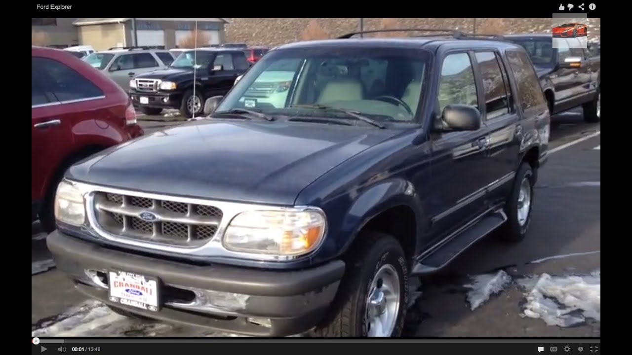 1998 Ford Explorer Xlt Full Tour Start Up Exhaust Interior Exterior Youtube