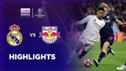 Real Madrid Vs RB Salzburg Highlights | Champions League | 5-1