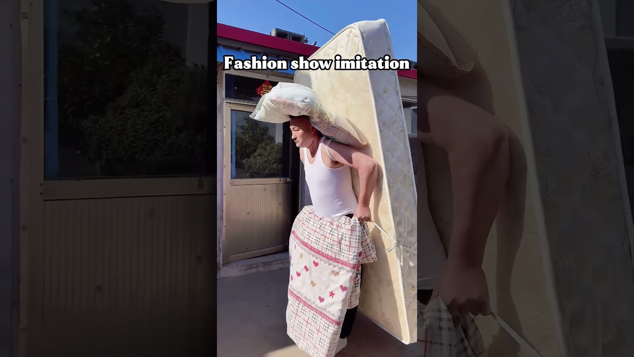 Fashion show imitation