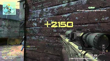 Collateral quick scope Modern warfare 3