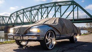 TAKING DELIVERY OF MY OUTRAGEOUS PAINTED BIG BLOCK 87 BOX CHEVY LANDAU 