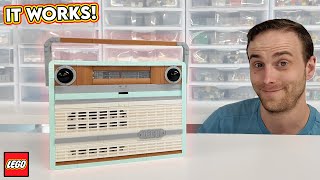 A Working LEGO Radio!? Retro Radio Review