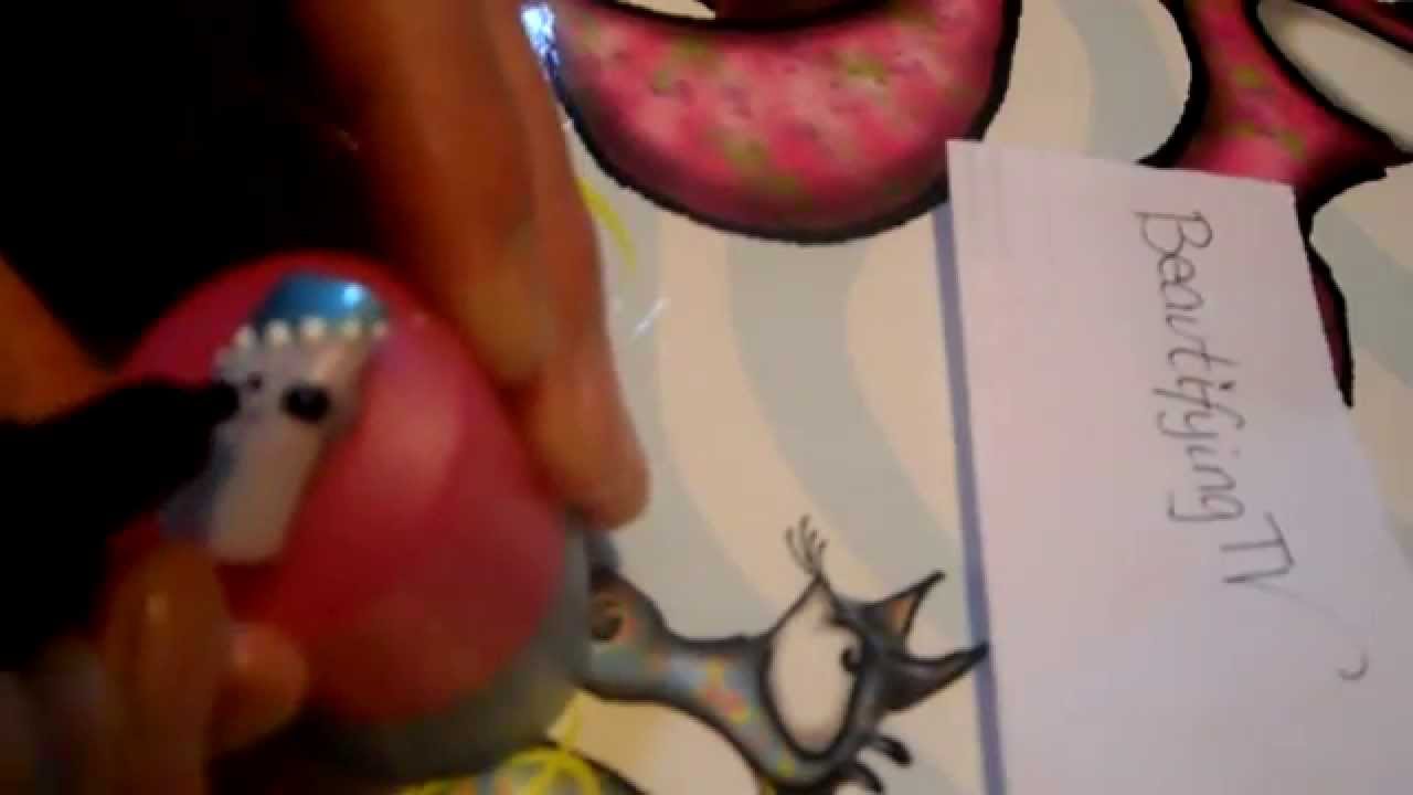 Ocean 'Under Water' Nail Design