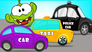 Learn Colors of Street Vehicles with Om Nom | Learning Cartoon for Children By @OmNomLearnEnglish