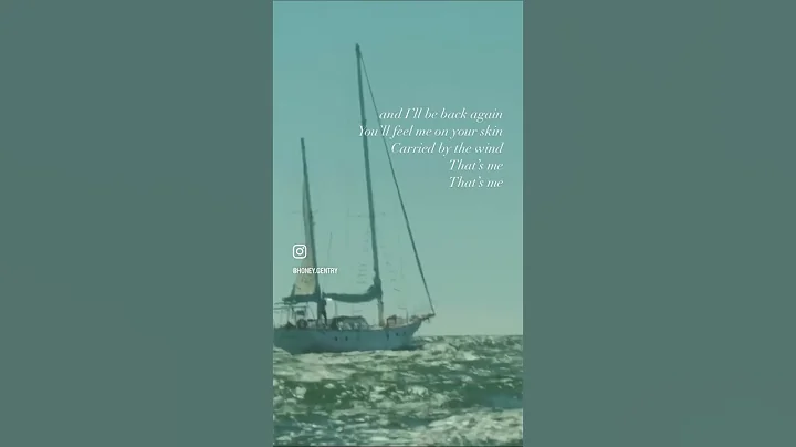 setting sail on a distant horizon ~ some lyrics i wrote for @RobGrantMusic 's #robstersweeps!